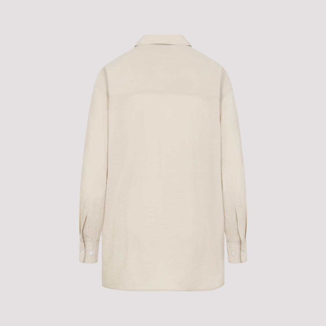 Lemaire Shirts - Nude & Neutrals | fc23d9429150142f52d8c1dd3005eaf96ec4b8c4