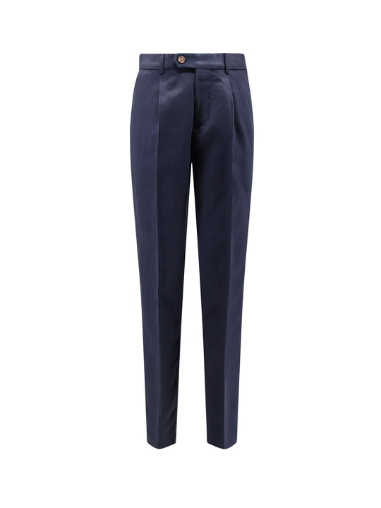 Silk And Linen Trousers