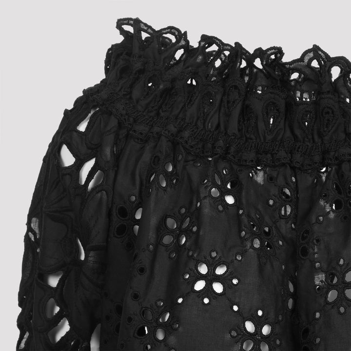 Ermanno Scervino Life Blouse - Black | 46a683e4cf134253a9f4f66b1843afce5b89d76e