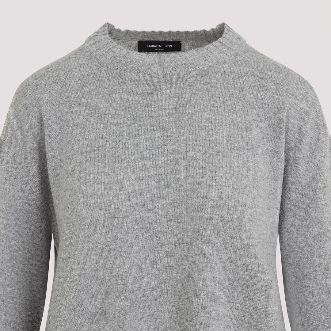 Fabiana Filippi Sweater - Grey | 4e9379caf3576a51a5931fcbdfcc496541124d22