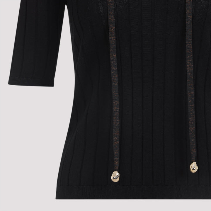 Fabiana Filippi Polo neck - Black | 5824b00e60fb4d526a2ede1c845a92862108398e