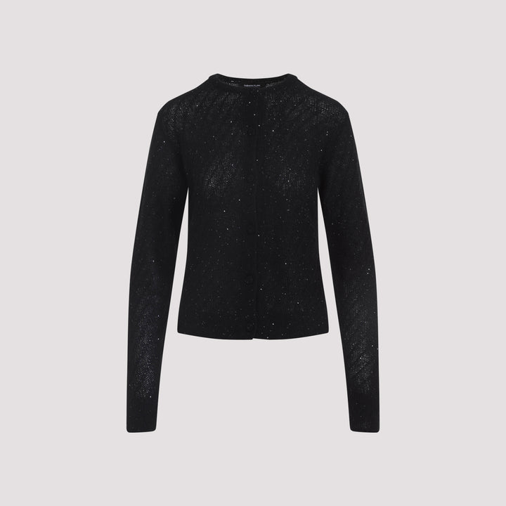Fabiana Filippi Cardigan - Black | ac576e25c77dcb906bdc067f6f21a75febca3633