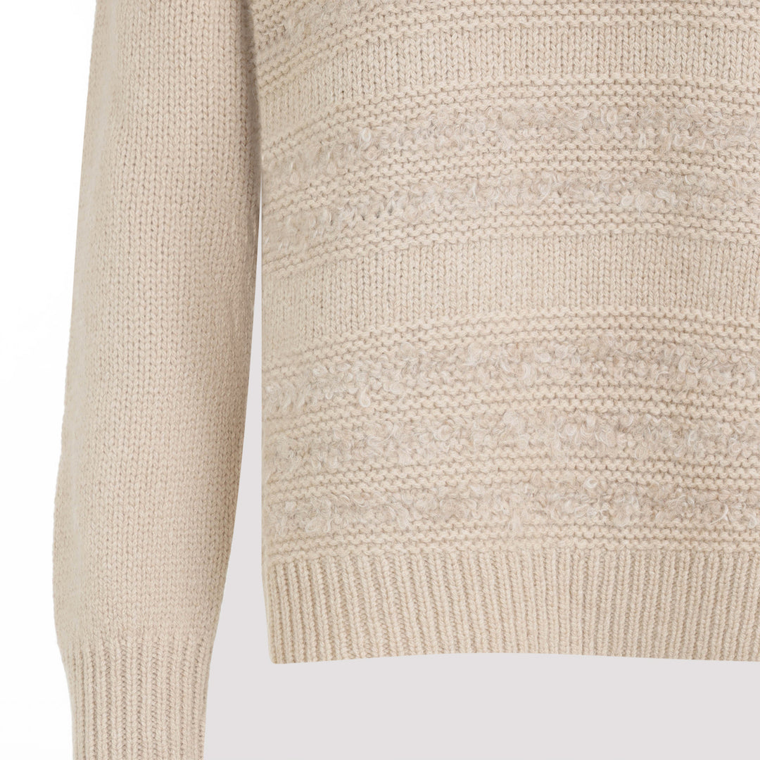 Fabiana Filippi Sweater - Nude & Neutrals | b4764a8e5e69371225fc3d9c79b307fb7ca2ec2c