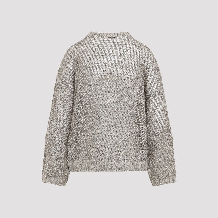 Brunello Cucinelli Pullover - Nude & Neutrals | e1ca8a2e7b3a1076fce1c38e1666c97f6e1b3808