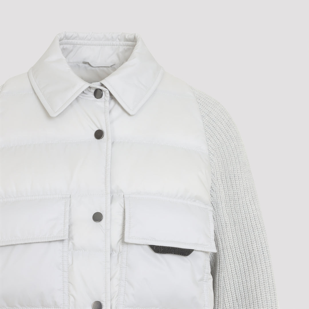Brunello Cucinelli Down jackets - Grey | 267ebf2c590620981d073b95e1f0a3ffb51c98e9
