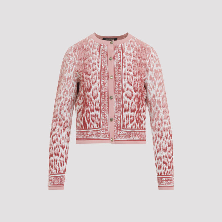 Roberto Cavalli Cardigan - Pink & Purple | a80f16786a46120ed8b5157face26f56ec97c203