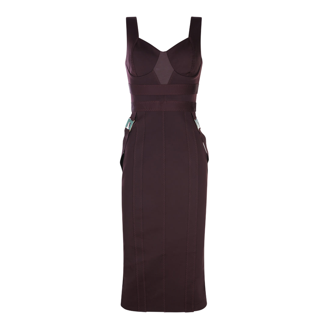 Elisabetta Franchi Dresses - MERLOT | 3adadc1ddf6d01f60b677958f0b6c5c83a62ad28