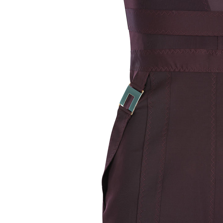 Elisabetta Franchi Dresses - MERLOT | 11492361bb6830f3043395c86bd34f2d4d34df5a