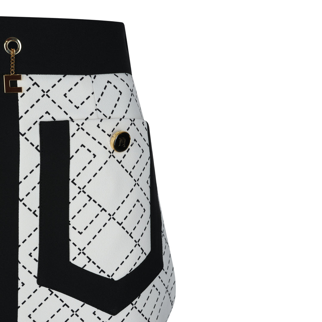 Elisabetta Franchi Skirts - MILK/NERO | 47629a3f836c976f1bf14494e223d4ceb02831dc