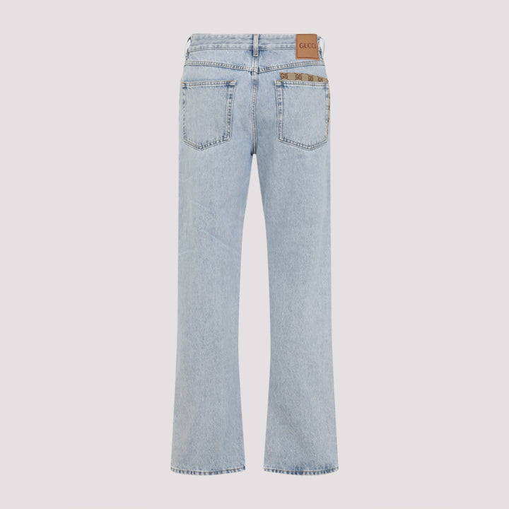 Gucci Regular & straight leg - Blue | 3227af8577091faa284dd7968751ea1c2126a0b5