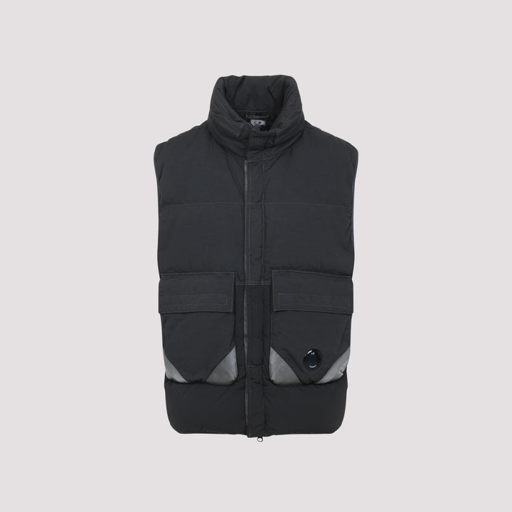 Cp Company Gilet - Grey | cfc975577a3b4b9bb187777e0659efc29f819621