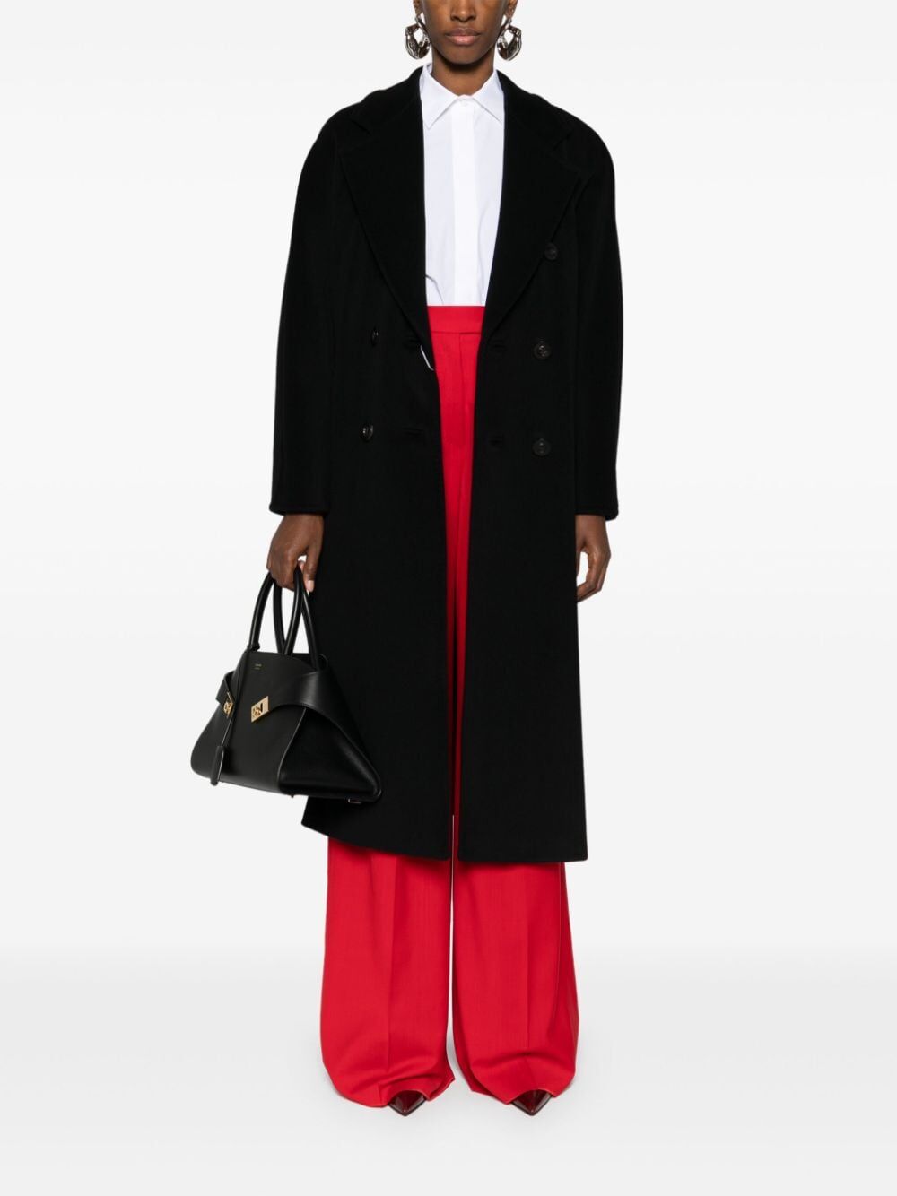 Maxmara Double breasted & peacoat - Black | 10f7c2183722665a2b8603dae2049462f062899f