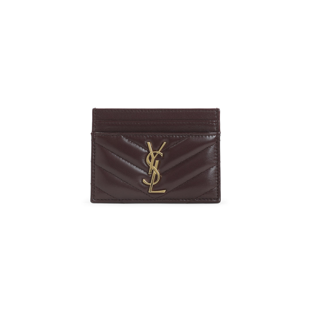 Saint Laurent Credit card case - Red | c16567df46714bba496ed7aa966c56f5a6195c25