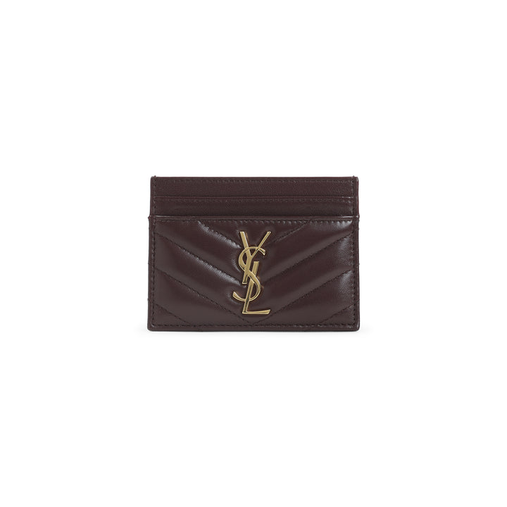 Saint Laurent Credit card case - Red | c16567df46714bba496ed7aa966c56f5a6195c25