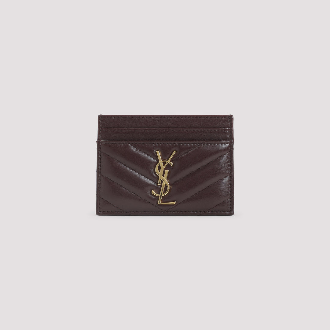 Saint Laurent Credit card case - Red | 77c233db71e29615285a90bf8c2c793d91dd1ba3