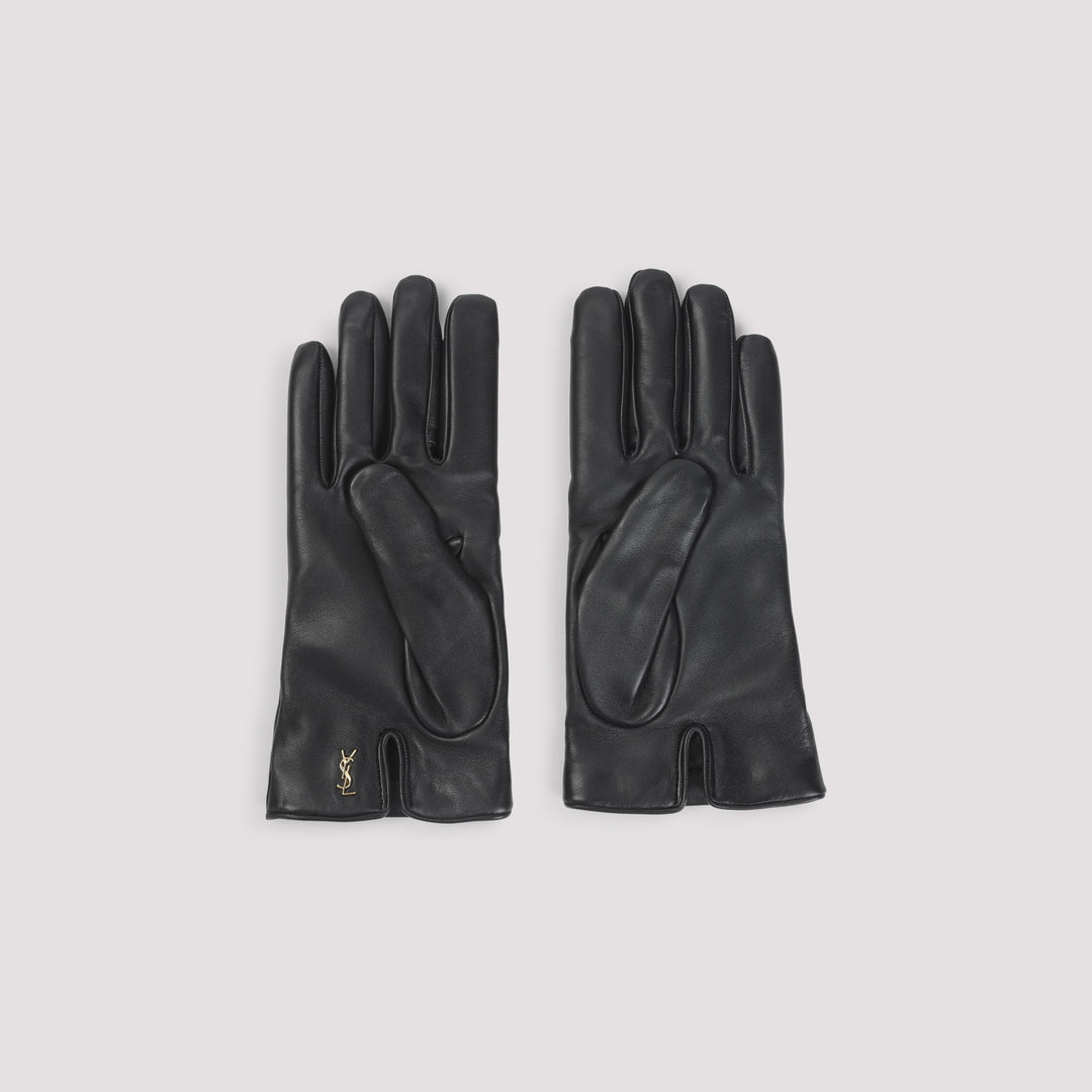 Saint Laurent Gloves - Black | 4ae535b33c0accfc10b3d19f0f469b707d2934cb