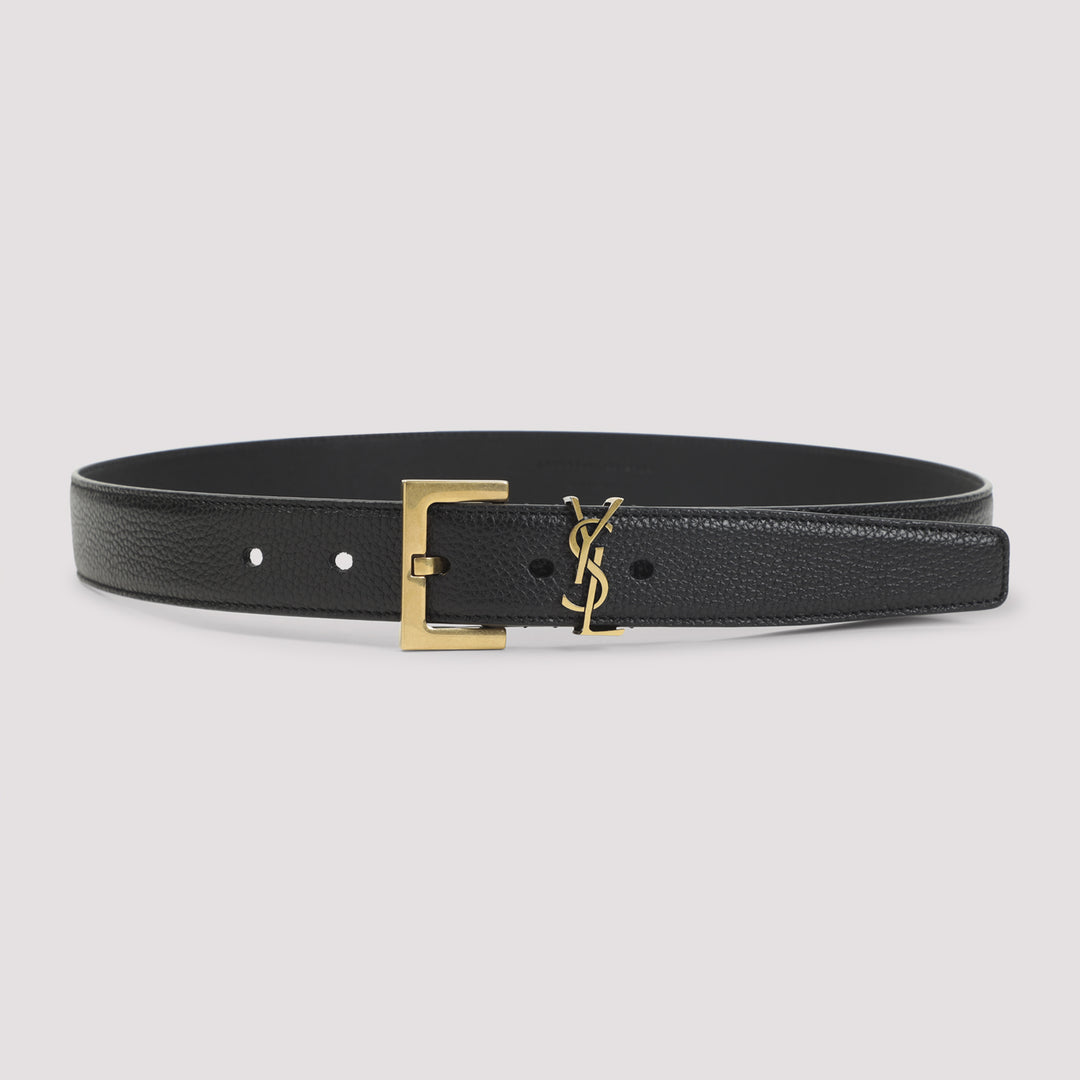 Saint Laurent Belts - Black | 4841017034c166a2bf2285e610a9f399f4a7776d