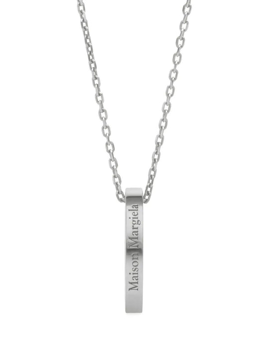 Logo Ring Pendant Necklace