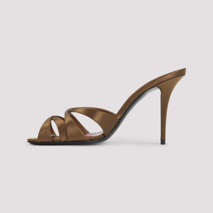 Saint Laurent Sandals - Brown | 5602cc5b1d20cdf8b501311297f3b731a7a42885