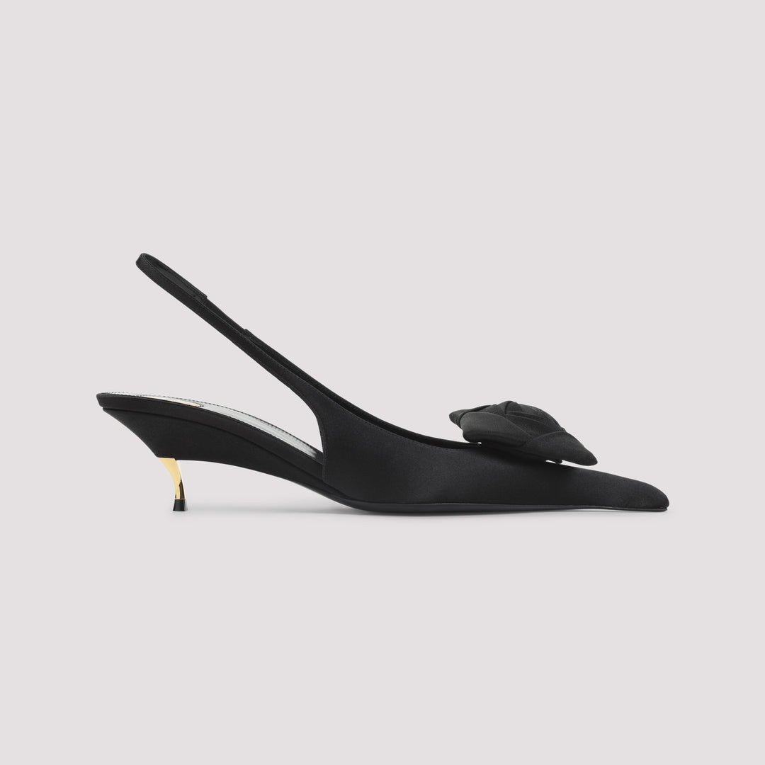 Saint Laurent Sandals - Black | f455d6dec37b064d804c469b69bbc4a9a0b892e9