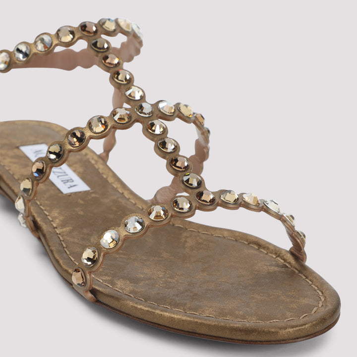 Aquazzura Sandals - Metallic | dd773ff734ec405e7a658c560cc0f75dcc7f4bcd