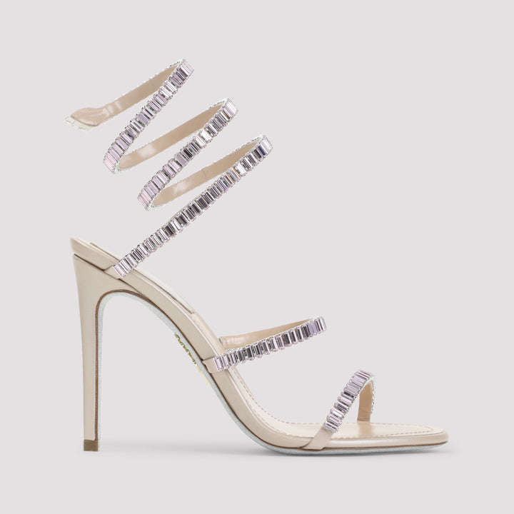 Rene` Caovilla Sandals - Nude & Neutrals | 231d31104417962be053fa75fc52b23f4a7ad961