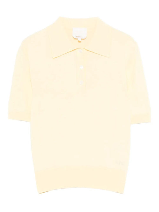 Cotton Polo Shirt With Jacquard Logo