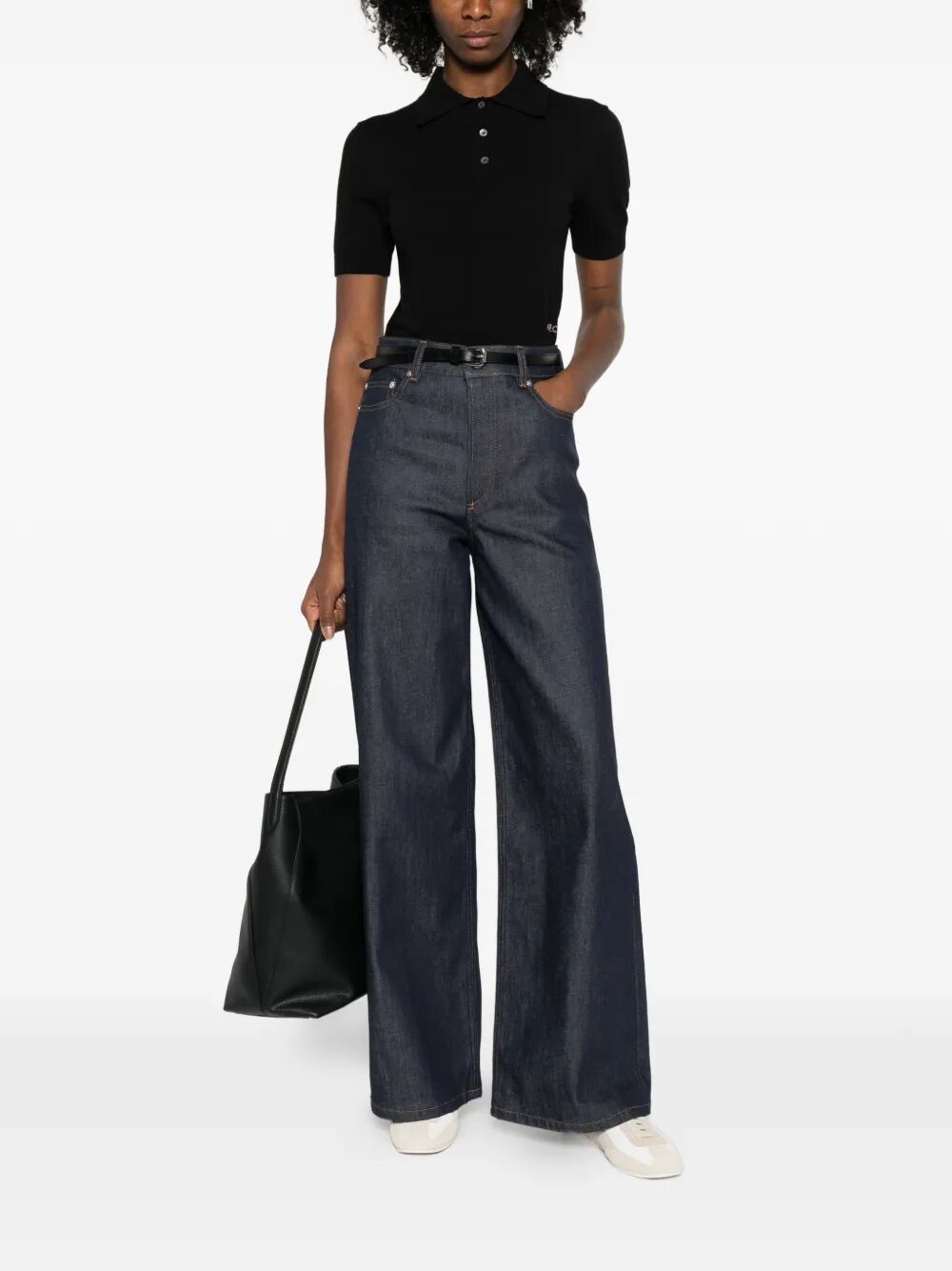 A.P.C. Polo - Black | 047ec1de41c7c96b65fb801e9e61eca6ff42bdfc