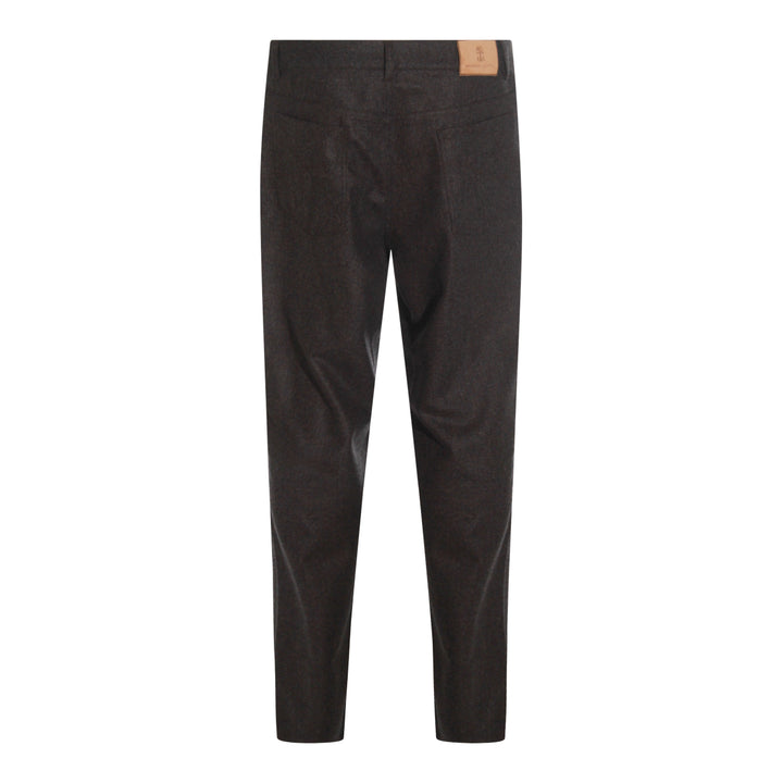 Brunello Cucinelli Trousers - Brown | 8f107badd66ba9e0b7a31bcca2cc51d6bf5606bb