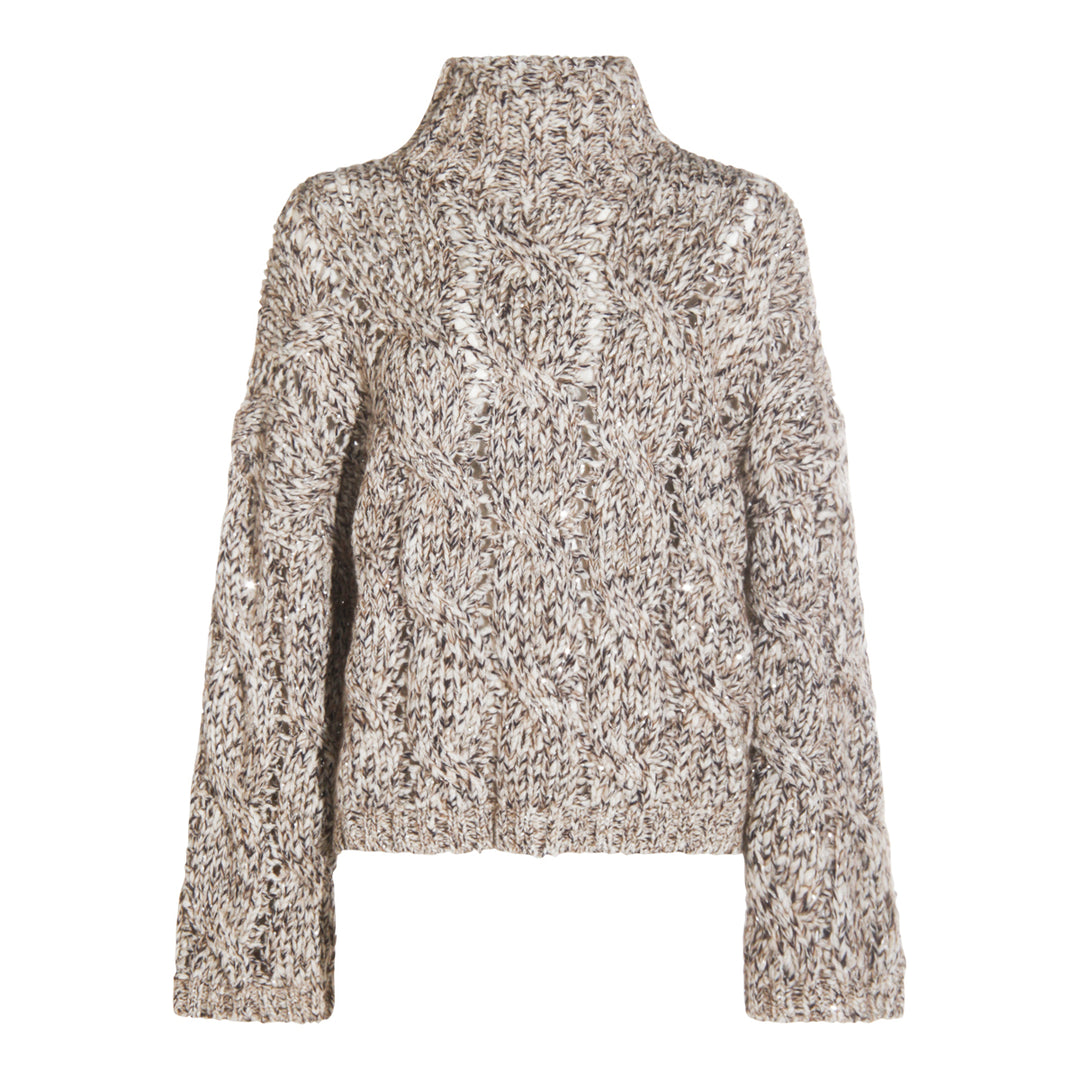 Brunello Cucinelli Sweaters - PANAMA/MARRONE | ce3f61e589d18cb59d04bcb8c2ce17c9fb5e856a