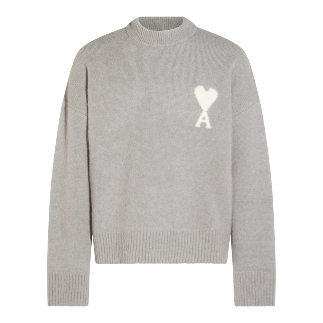 Ami Paris Sweaters - Blacks and greys | 41792c16ef3aba4b687c24ff439b6441910b468e