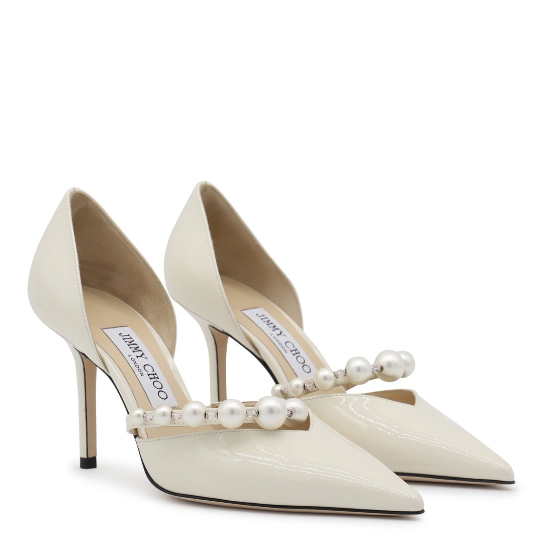 Jimmy Choo With Heel - IVORY/WHITE | 187df56845251c546d59eb2306f27a92942bf131