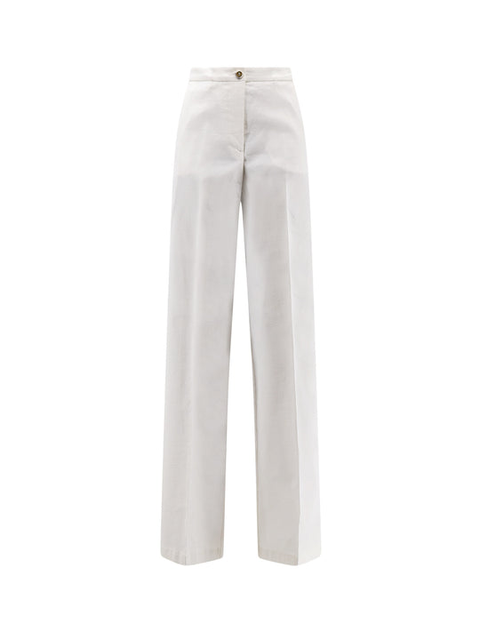 Jacopone Linen And Viscose Trousers