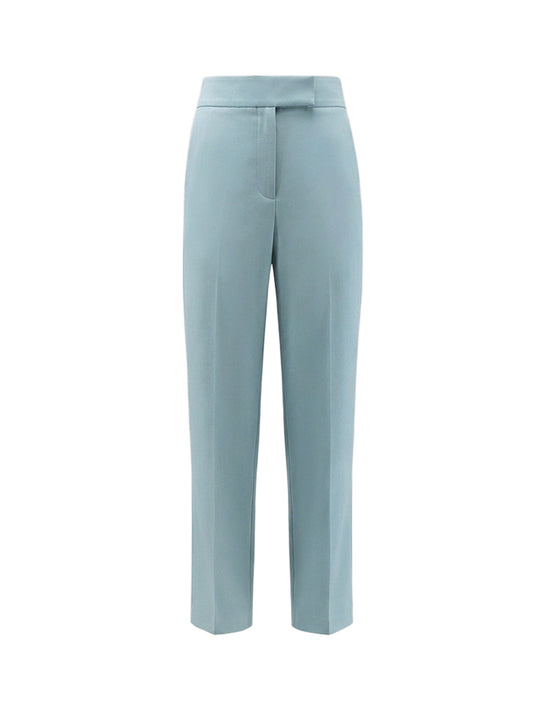Aix Viscose And Linen Trousers