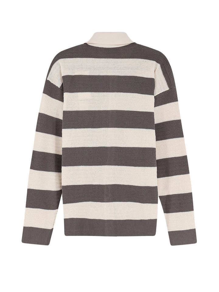 Ami Paris Sweaters - BLANC CREME/CARBONE | a894e48120ddb2dadf53cf251107554c99a88cd4