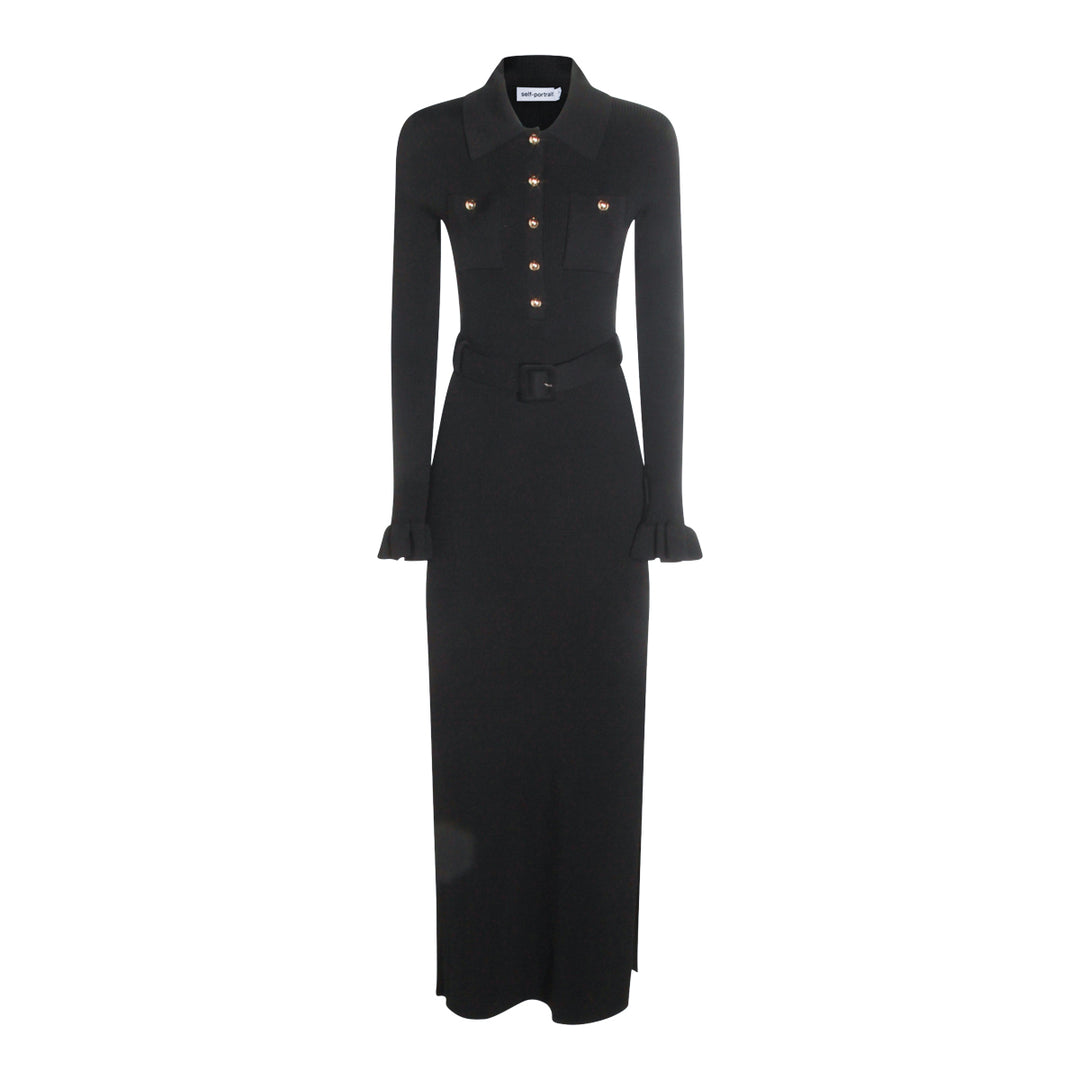 Self-Portrait Dresses - Blacks and greys | 1ceede323c38997bfb12a87d29c0ca625750275d