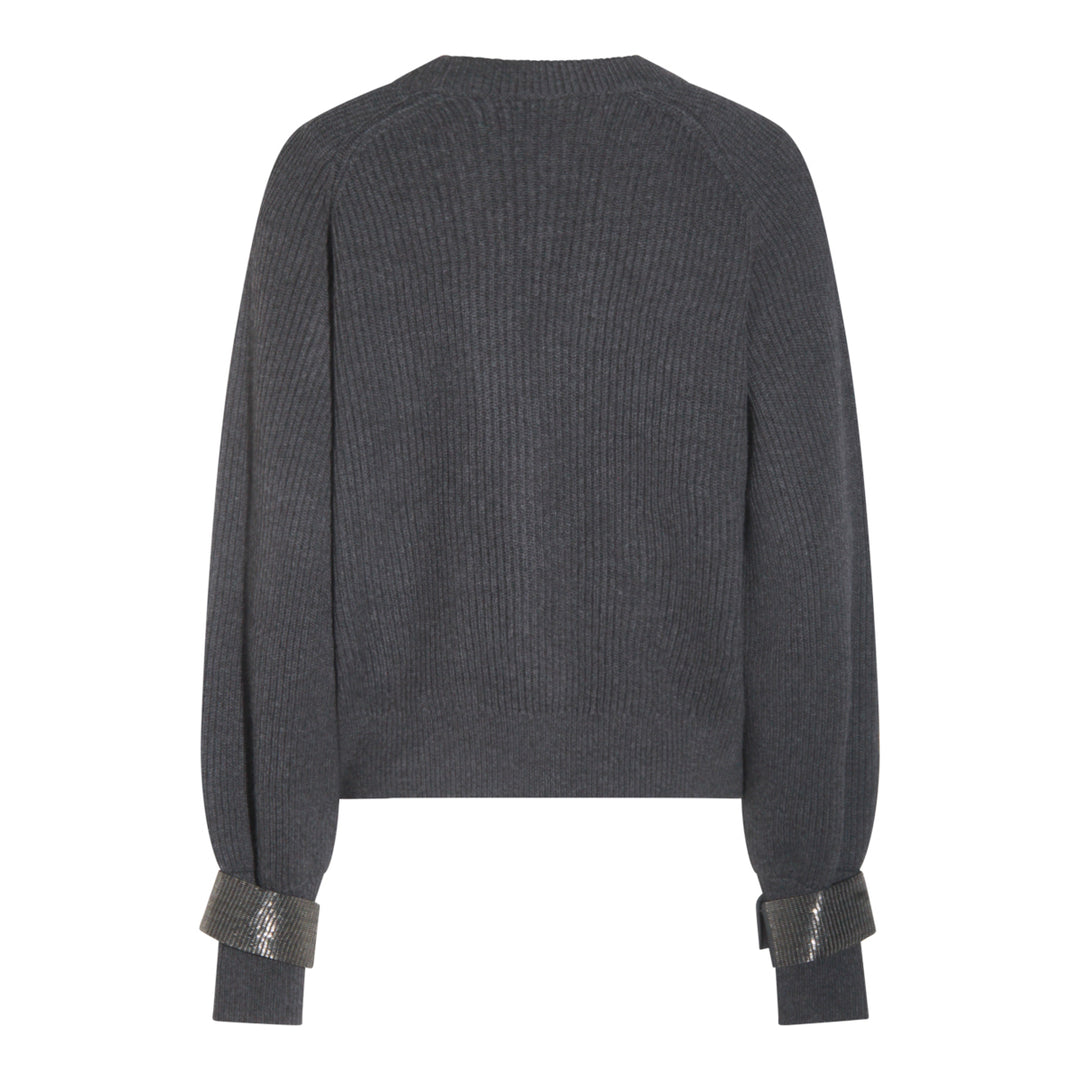 Brunello Cucinelli Sweaters - Blacks and greys | 920462d6c3cae70f116d91b21fc2617ad64db9f0