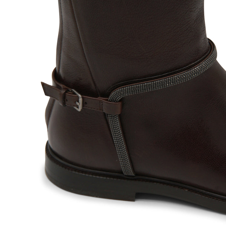 Brunello Cucinelli Boots - Brown | 22241fa41e934302db414a952d25a3f070595153