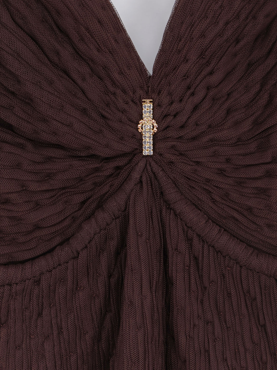 Elisabetta Franchi Dresses - Brown | 3a424640efd7349bfebc27028701a9a9864a5573