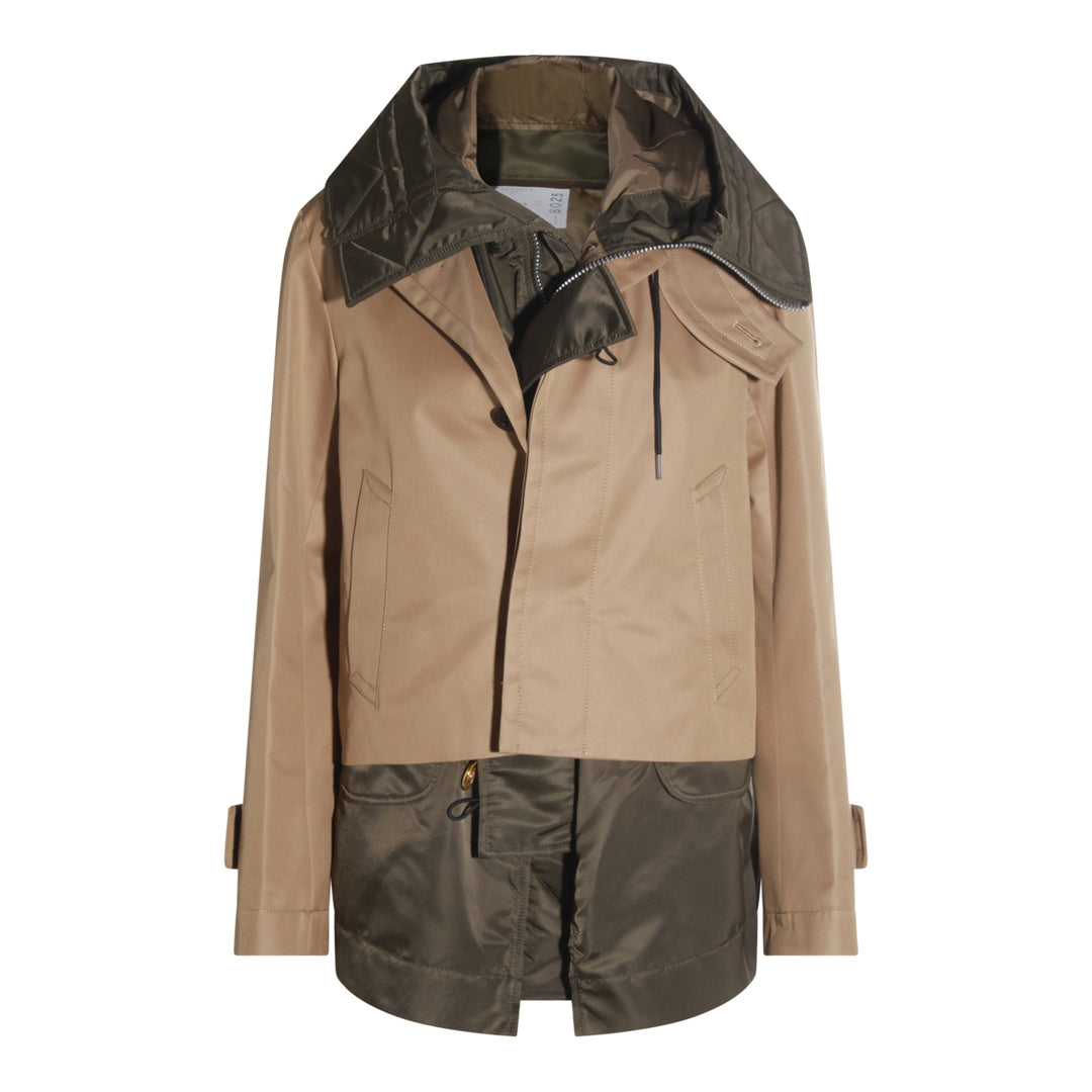 Sacai Jackets - BEIGE/KHAKI | b3d873cf422da2bac7146ce687b9214bdf87abf2