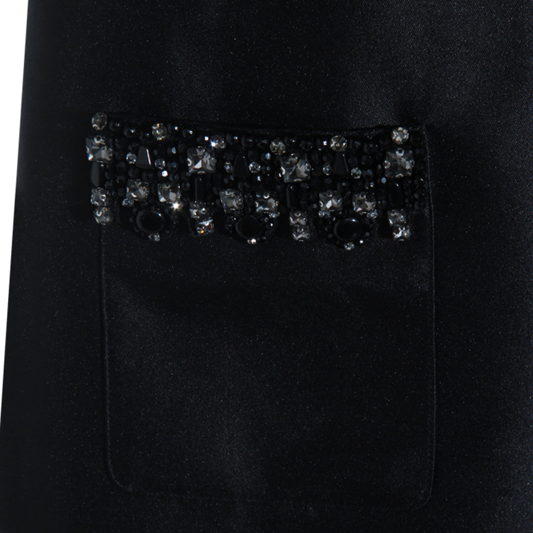 Self-Portrait Dresses - Blacks and greys | b3f52d71fb1c2a1c0f18db90c60dba0655bf2dbe