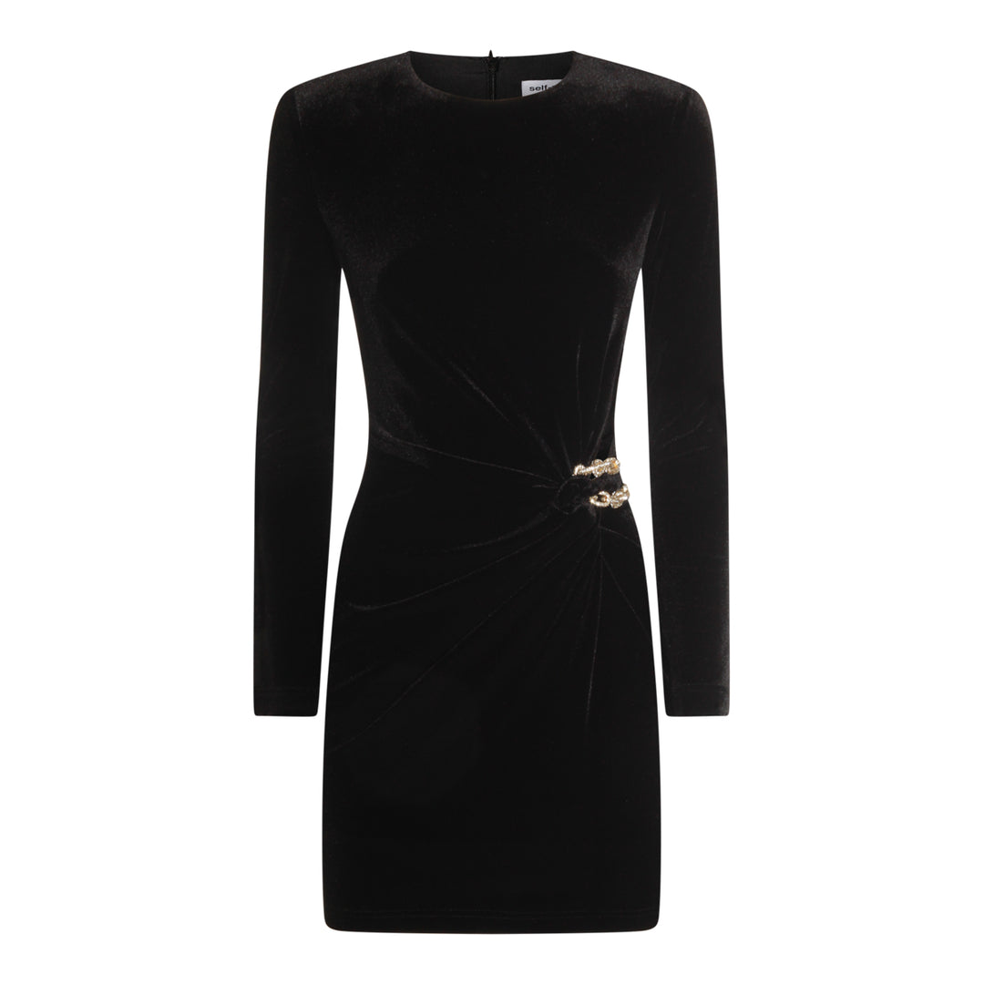 Self-Portrait Dresses - Blacks and greys | a8b864c73c779cbb2721eeeb51afa2bc73cda96e