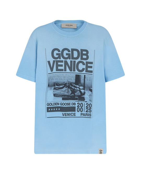 Cotton T-Shirt With Print On The Front