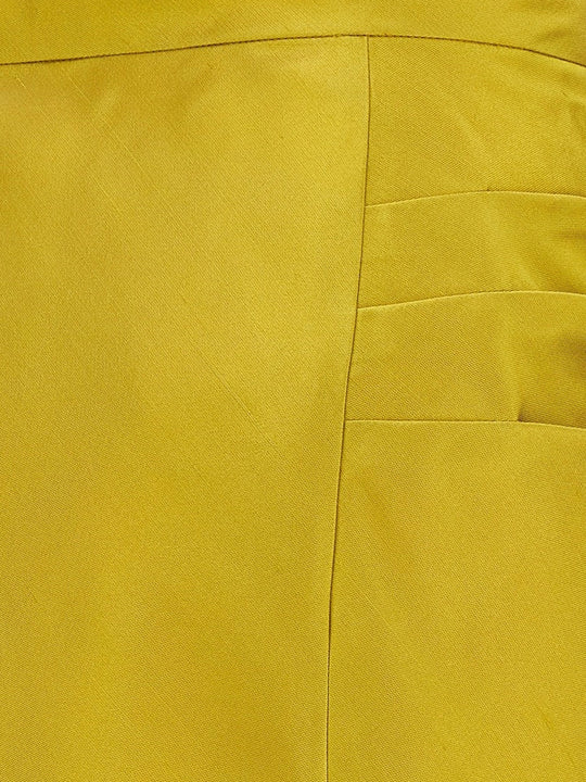 Shantung Midi Skirt