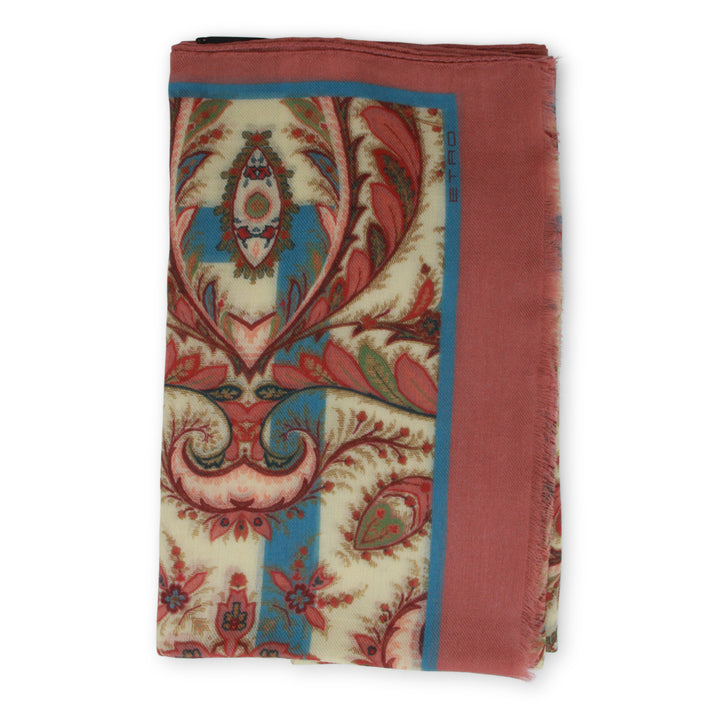 Etro Scarfs - CREAM/AUBERGINE | f9d6564ab66f6126c13ed8aa8aa634d9f1e9bf80