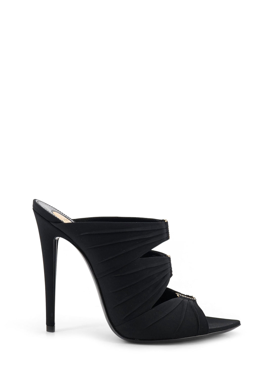 Saint Laurent Sandals - NERO/CRYSTAL+LIGHT B | a3afd839362d2b543a2263d10bf370879fd8c245