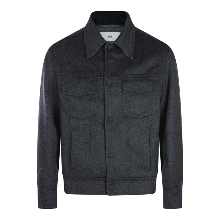 Ami Paris Jackets - Blacks and greys | 146574f813acf41a3838f9112946d50e7408641a