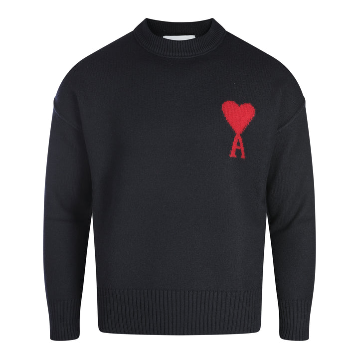 Ami Paris Sweaters - Blacks and greys | 60da23b2d7f95bd3af7f31b30993ea8d204cd75d