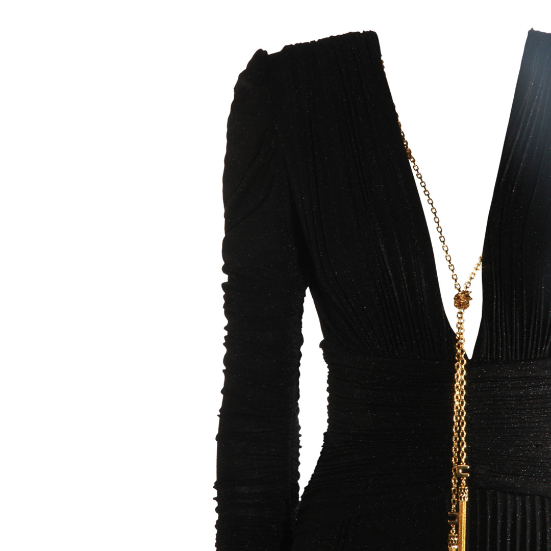 Elisabetta Franchi Dresses - Blacks and greys | 4ac758dc2d01b71c497a7e27ac31ae44398a1a48