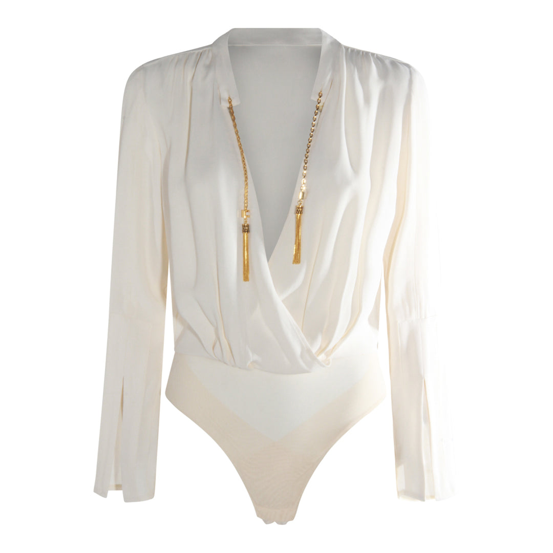 Elisabetta Franchi Dresses - MILK | 850531e91f4b58aa50f6826f68bf6ccaa3539645